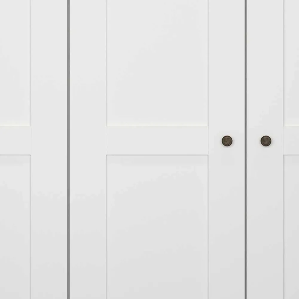 Weißer Schlafzimmerschrank Tudana*Pharao24 Discount