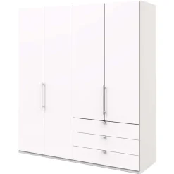 Weißer Schlaufraumschrank Emiliano Jugendkleiderschrank