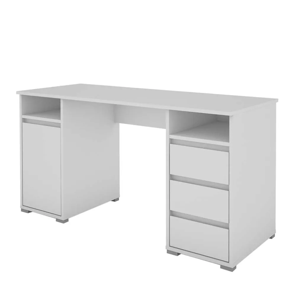 Weißer Schreibtisch Nagati*Pharao24 Hot