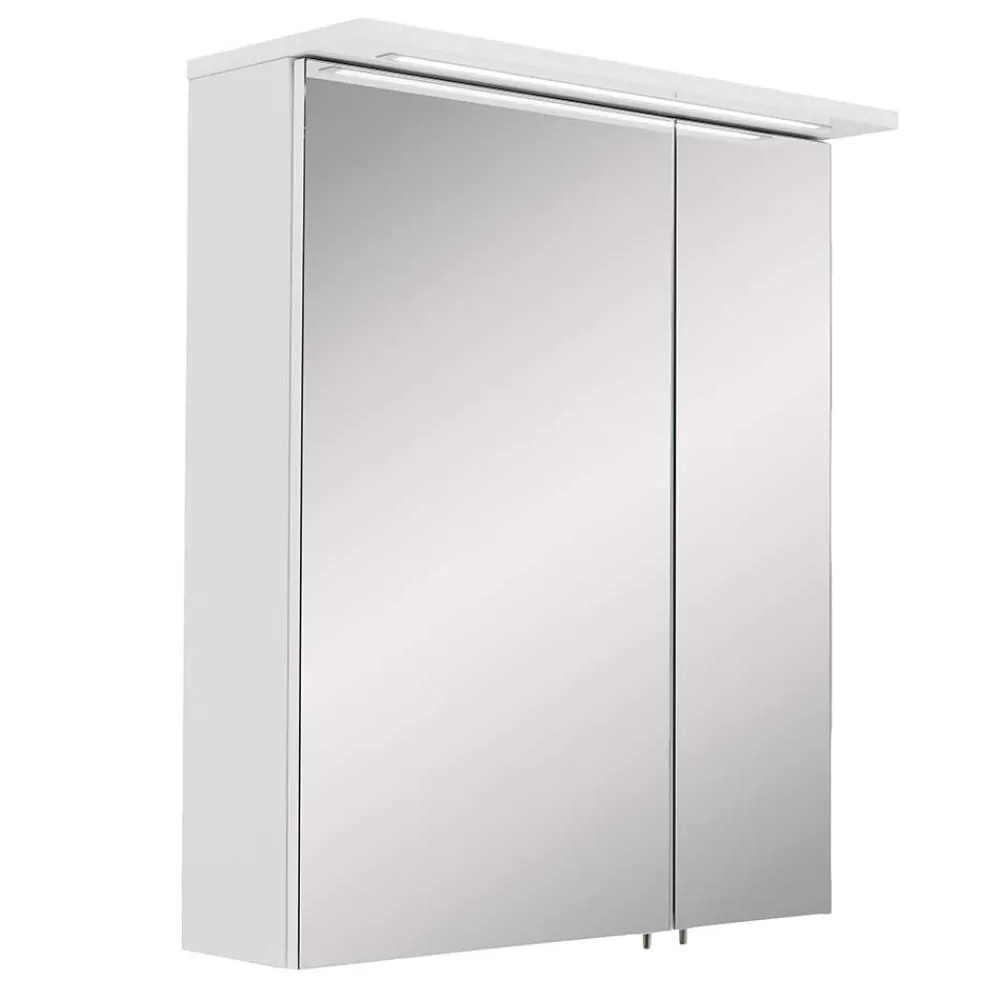 Weißer Spiegelschrank Inabaros*Pharao24 Clearance