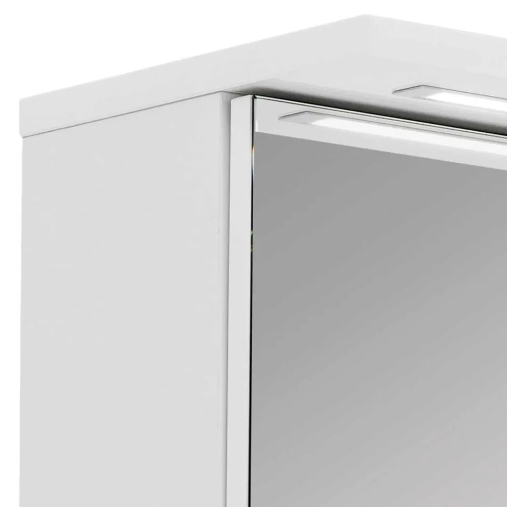 Weißer Spiegelschrank Inabaros*Pharao24 Clearance