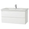 Weißer Waschbeckenschrank Valtte*Pharao24 New