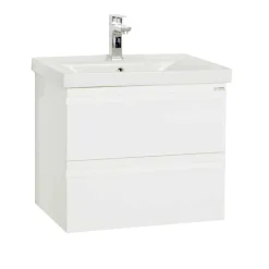 Weißer Waschbeckenschrank Valtte*Pharao24 New