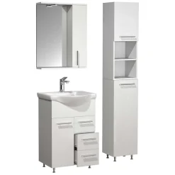 Weißes Bad Waschplatz Set Pididos*Pharao24 Best