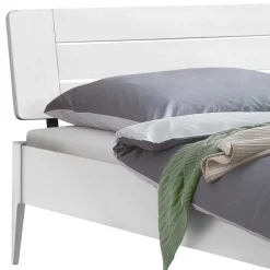 Weißes Bett 140x200 cm Zonga*Pharao24 Best