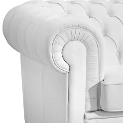 Weißes Chesterfield Sofa Jymm*Pharao24 Best