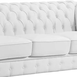 Weißes Chesterfield Sofa Jymm*Pharao24 Best