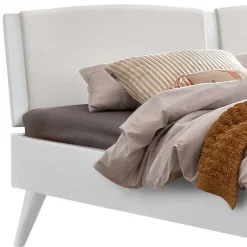 Weißes Doppelbett Lesgon*Pharao24 Outlet