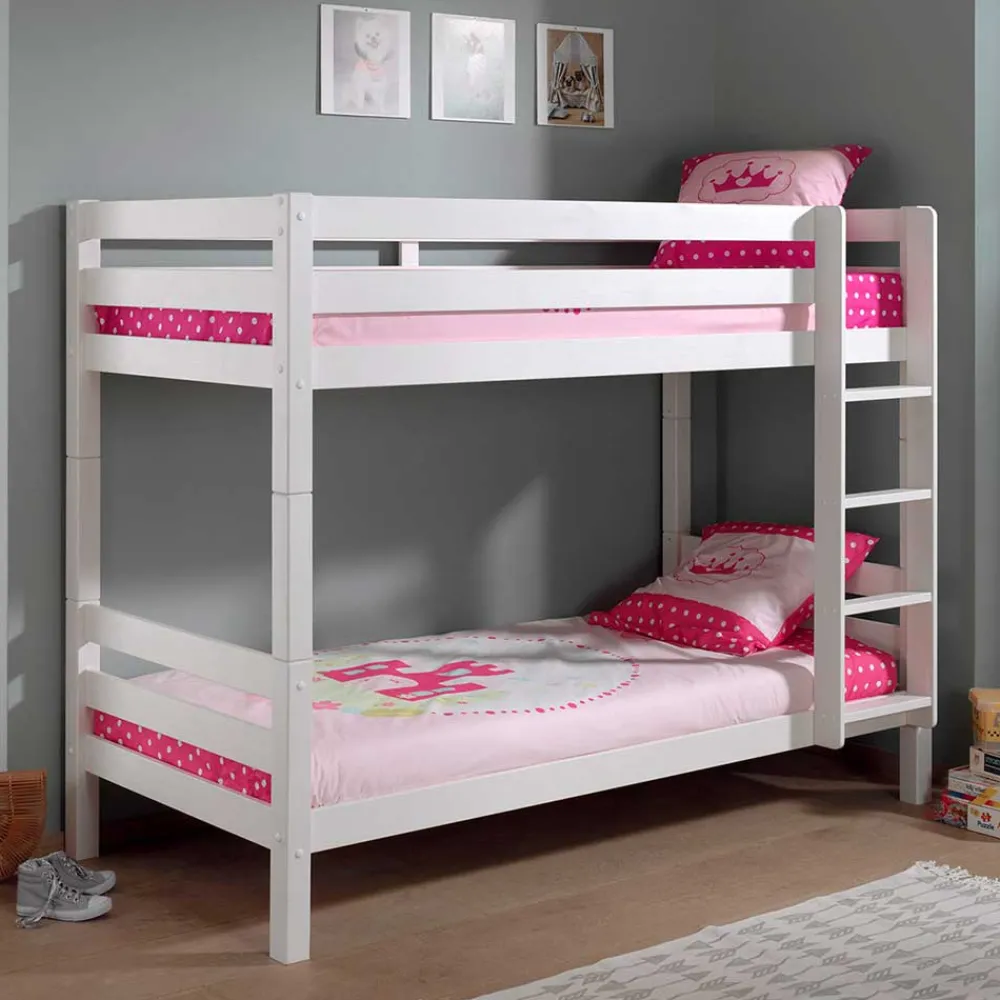 Weißes Etagenbett Menoria*Pharao24