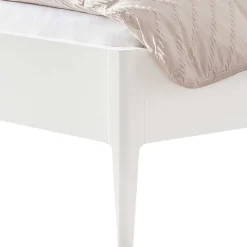 Best Weißes Massivholz Bett Lury Doppelbetten|Massivholzbetten