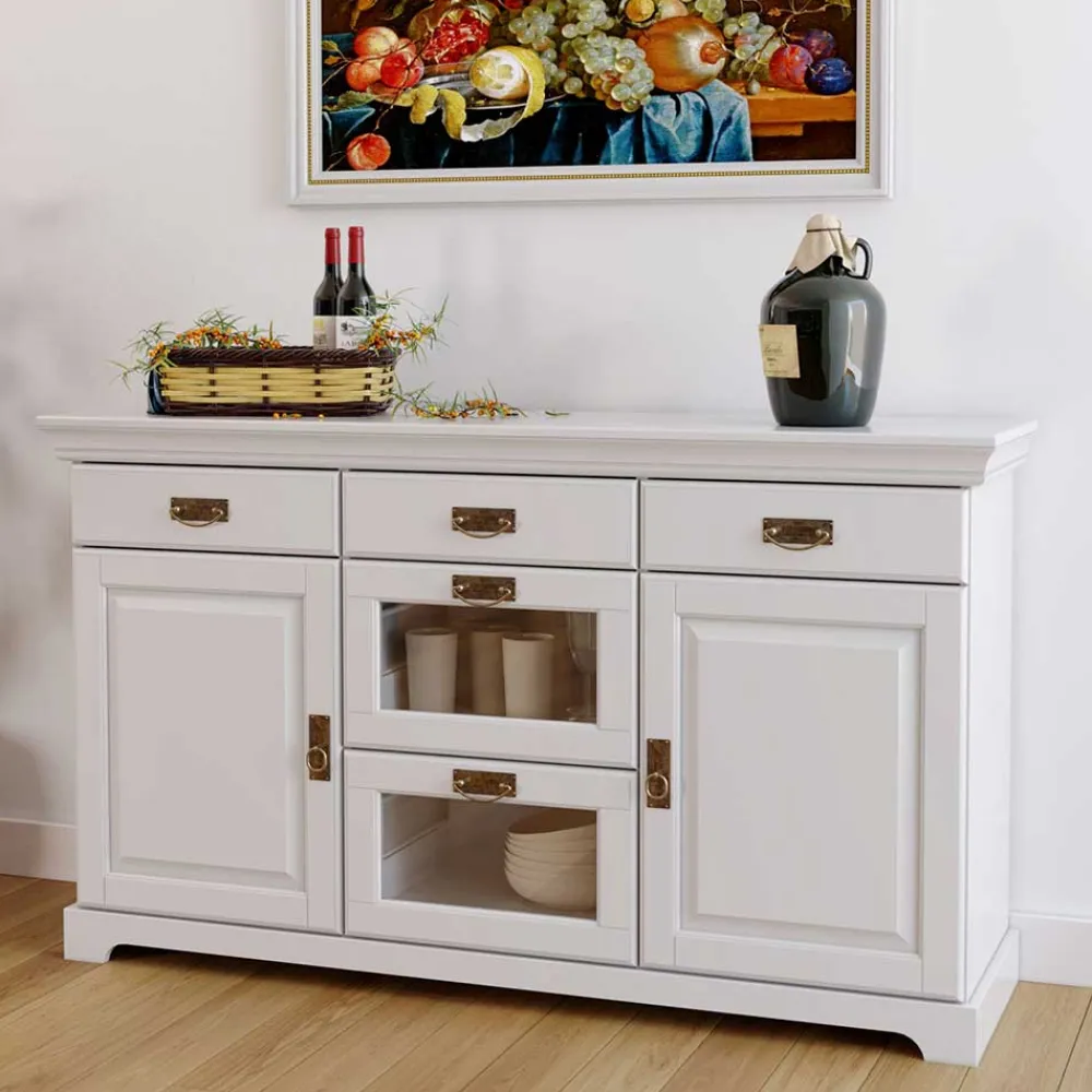 Weißes Sideboard Henjov*Pharao24 Best