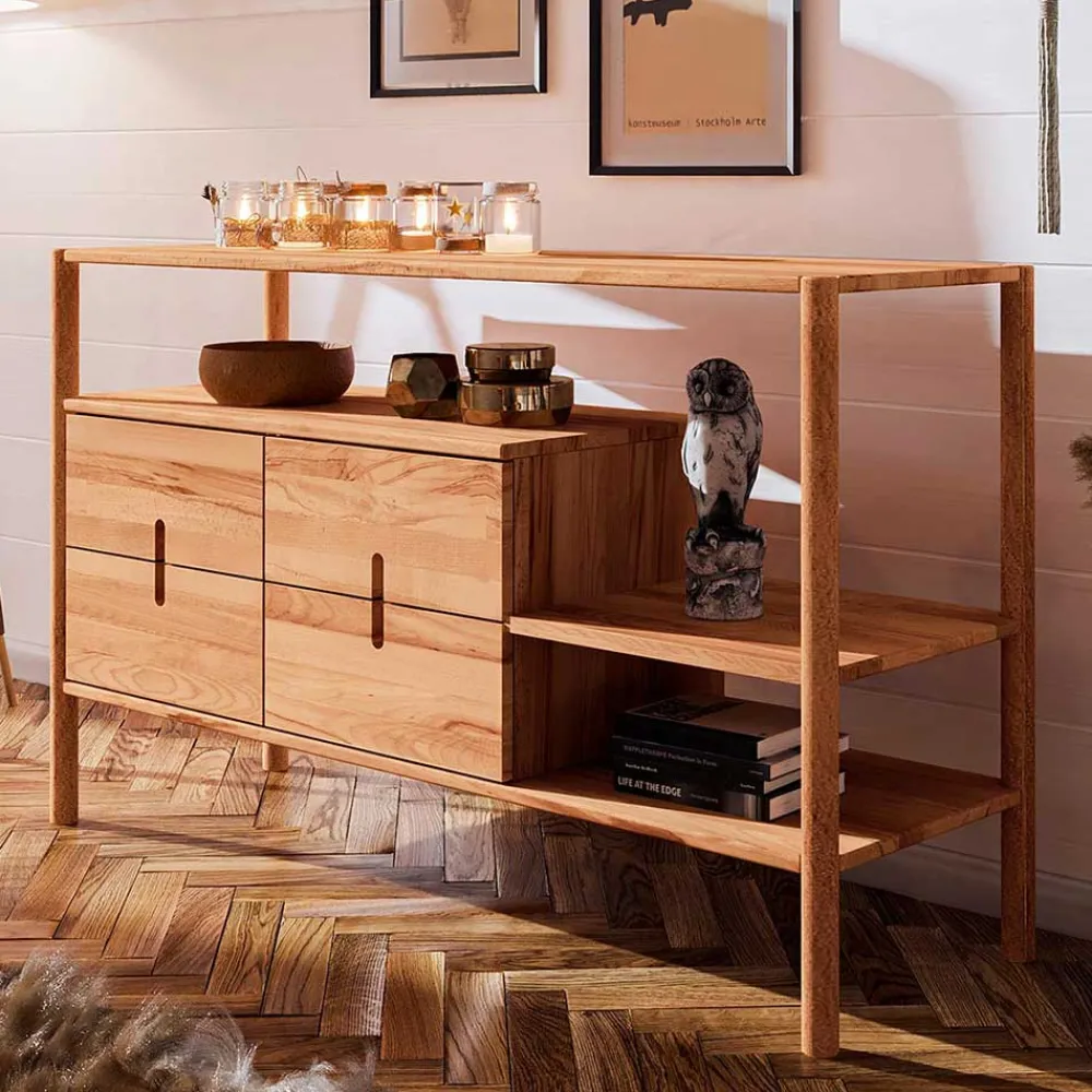 Wildbuche Holzregal Artjes*Pharao24 Discount