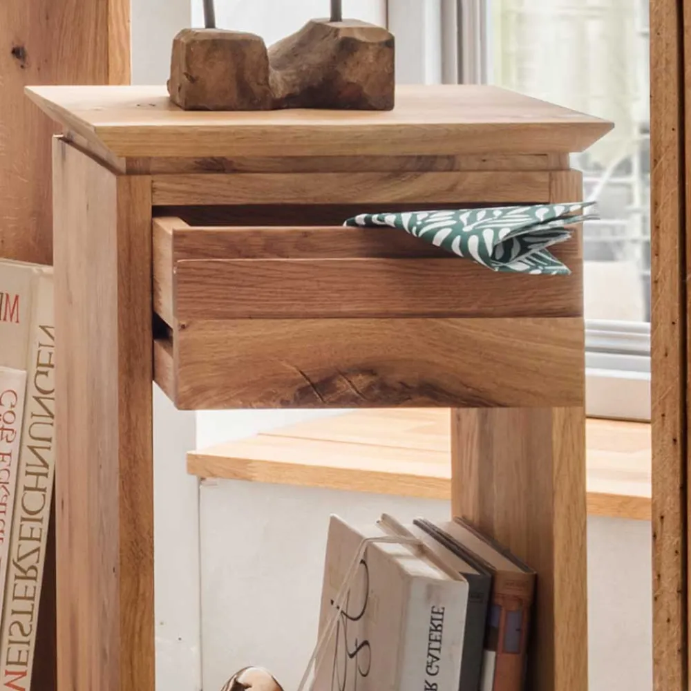 Wildeiche Blumentisch Daroncas*Pharao24 New