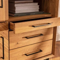 Wildeiche Dielen Kommode Yalley*Pharao24 Sale