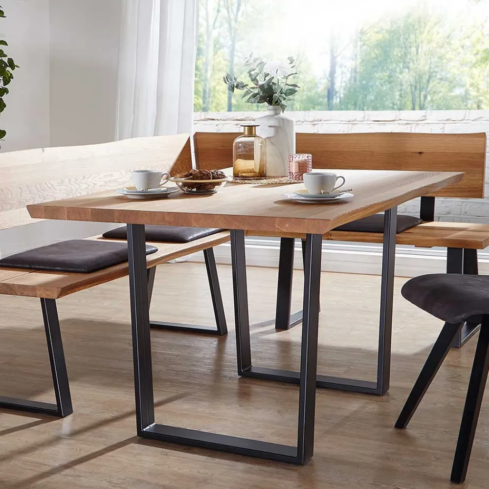 Wildeiche Esszimmertisch Flacon*Pharao24 Online