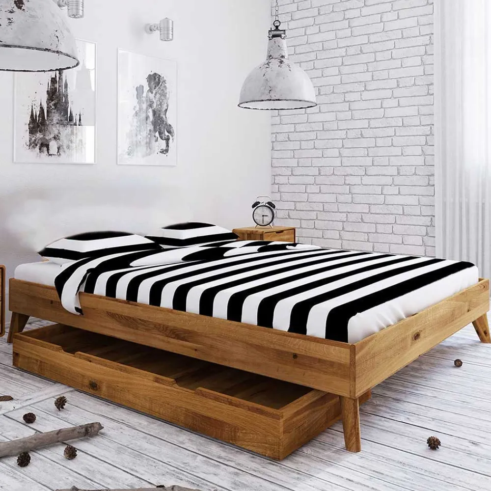 Wildeiche Futonbett Vinial*Pharao24 Best