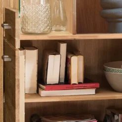 Wildeiche Highboard Divrina*Pharao24