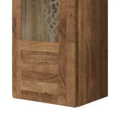 Clearance Wildeiche Hängevitrine Sascora Wandvitrinen