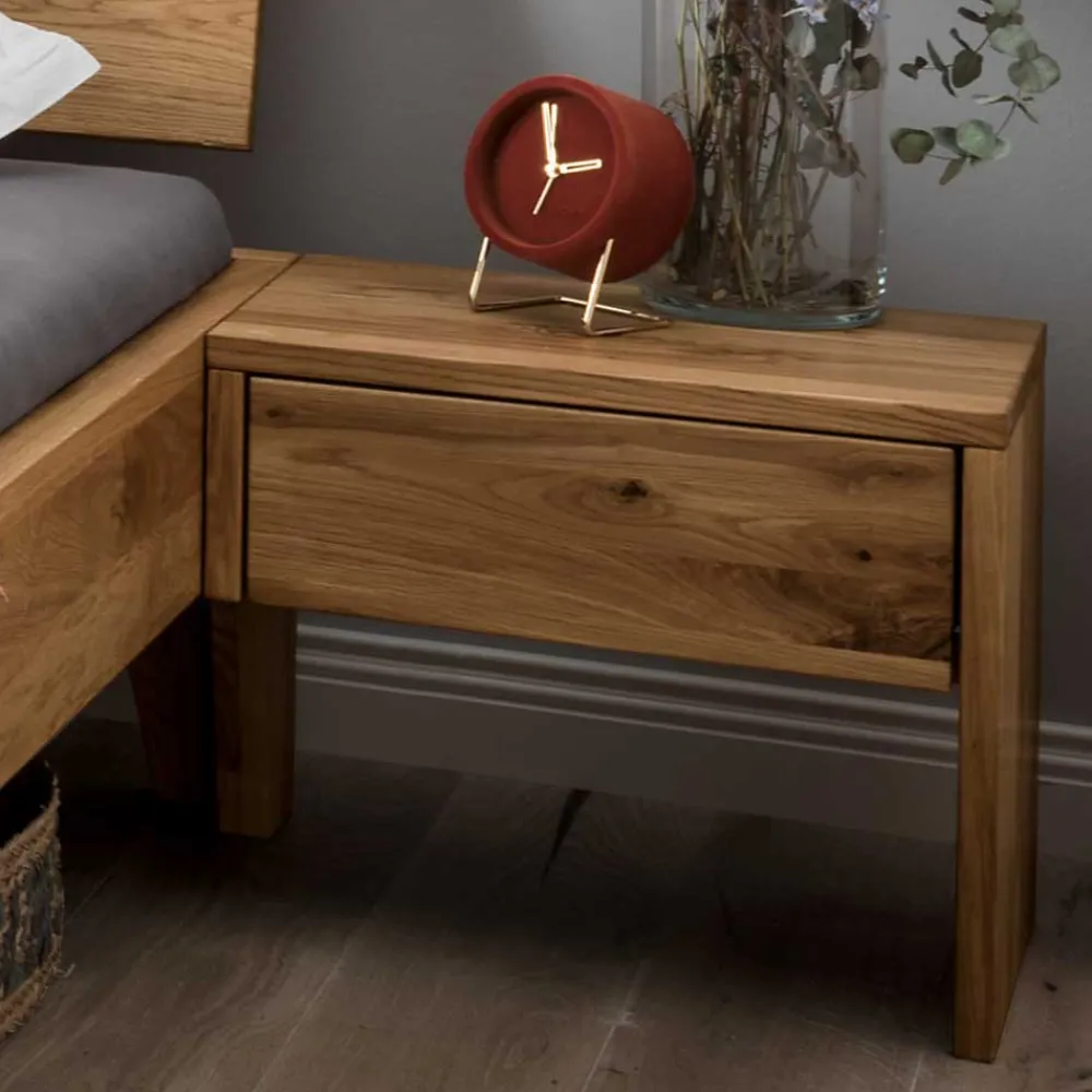 Wildeiche Holzbett Snaucia*Pharao24 Best