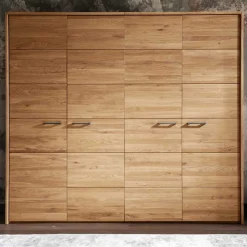 Best Wildeiche Kleiderschrank Emjan Massivholzmöbel|Drehtürenschränke