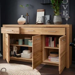 Best Wildeiche Sideboard Divrina Massivholzmöbel|Küchenkommode