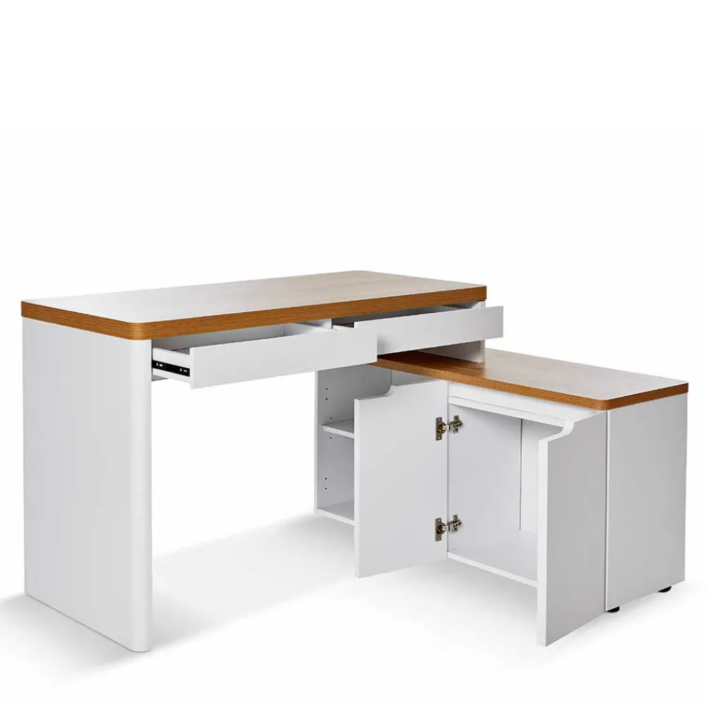 Winkelschreibtisch Hajelua*Pharao24 Hot