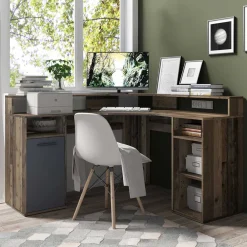 Winkelschreibtisch Semian*Pharao24 Hot