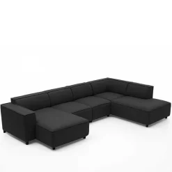 Hot Wohnlandschaft in U Form Bianka Wohnzimmercouch|Wohnlandschaften