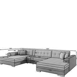 Wohnlandschaft Zenca*Pharao24
