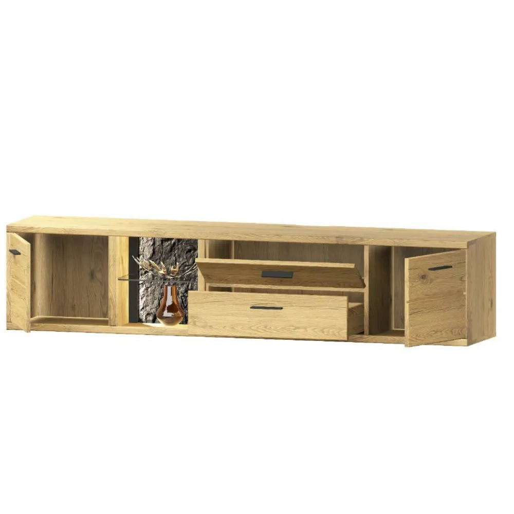 Wohnwand Echtholz Ostoro*Pharao24 Online