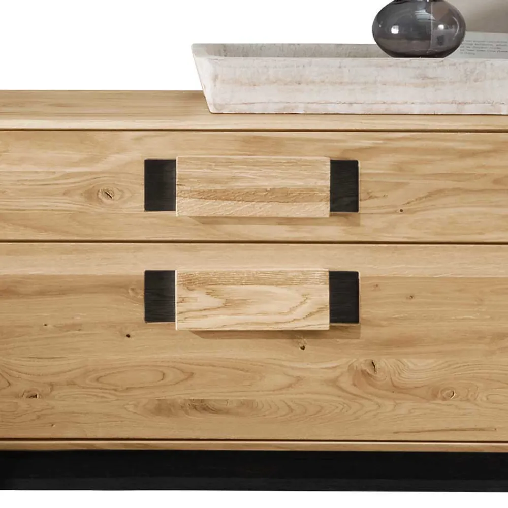 Wohnwand Echtholz Seldran*Pharao24 Online