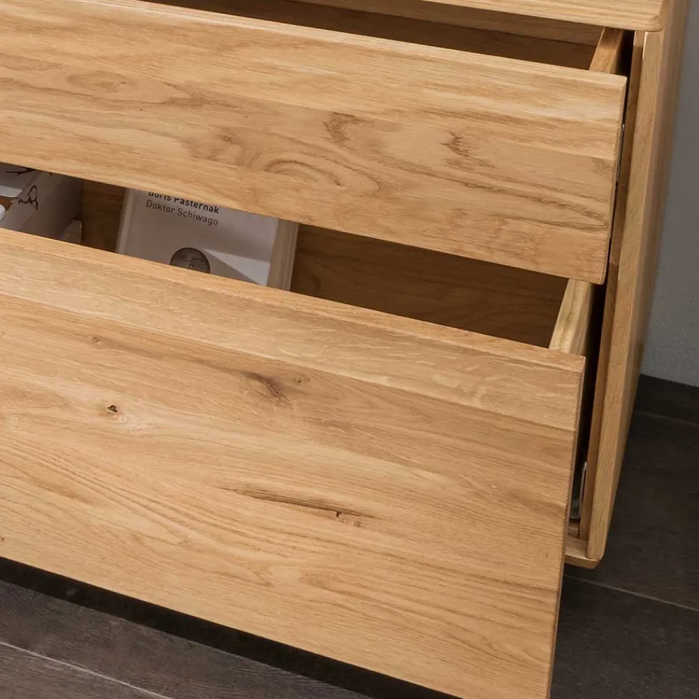 Wohnwand Echtholz Seldran*Pharao24 Online