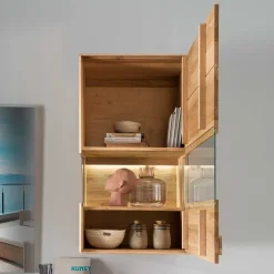 Wohnwand Echtholz Seldran*Pharao24 Online