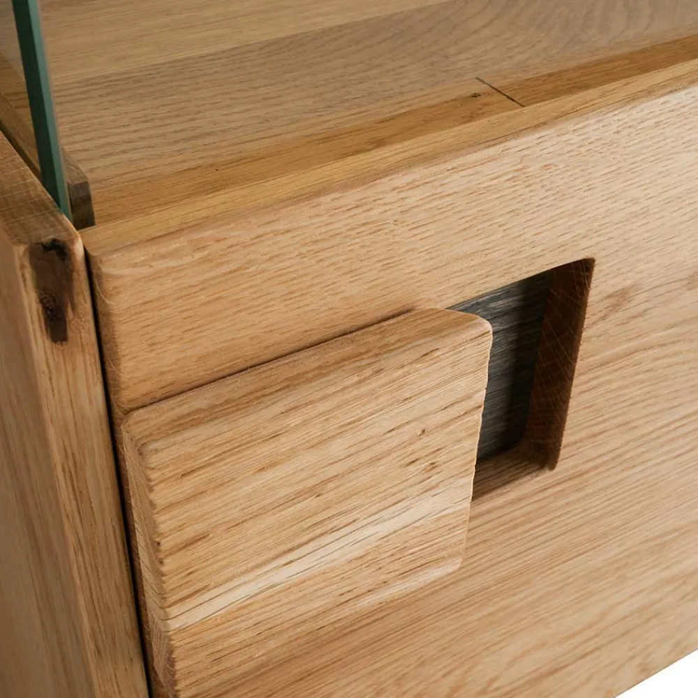 Wohnwand Echtholz Seldran*Pharao24 Online