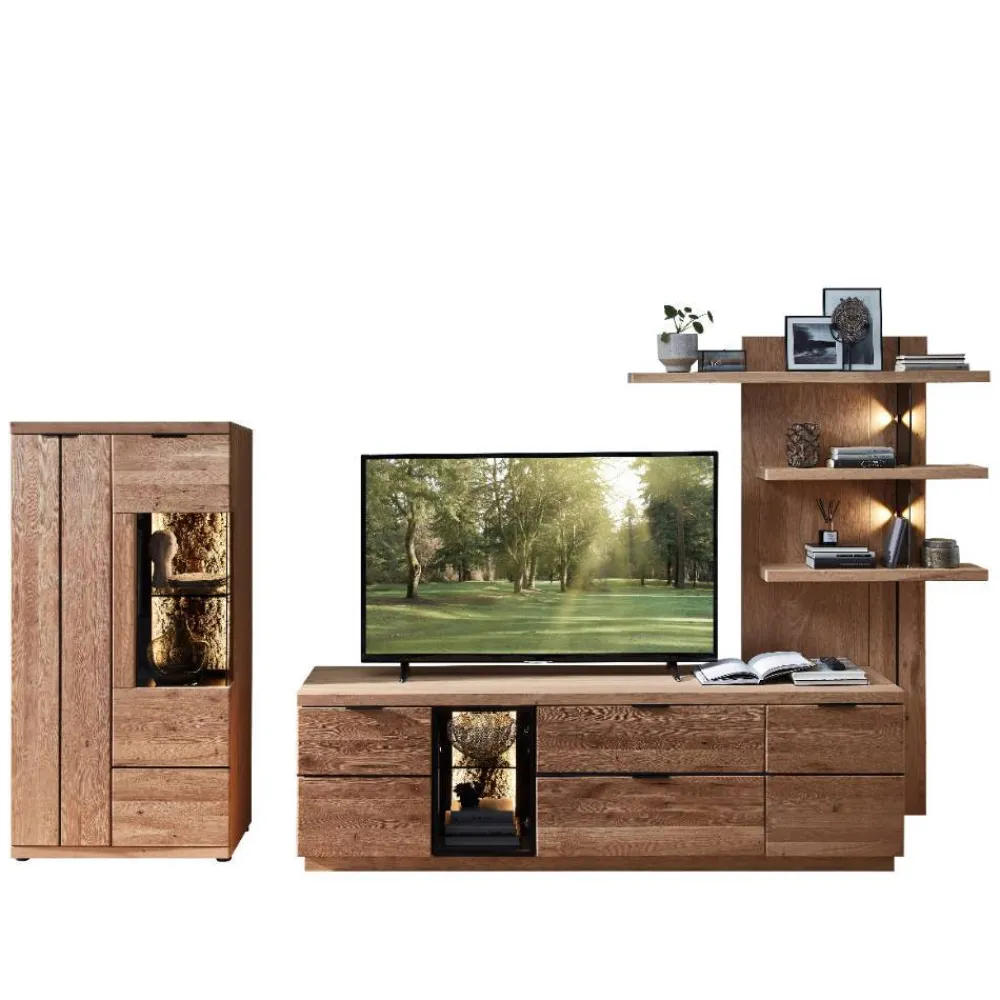 Online Wohnwand Emly Wohnwand 300 Cm|Moderne Wohnwände