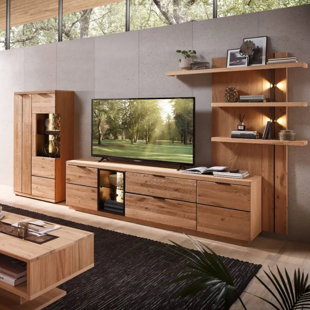 Online Wohnwand Emly Wohnwand 300 Cm|Moderne Wohnwände