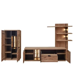 Online Wohnwand Emly Wohnwand 300 Cm|Moderne Wohnwände