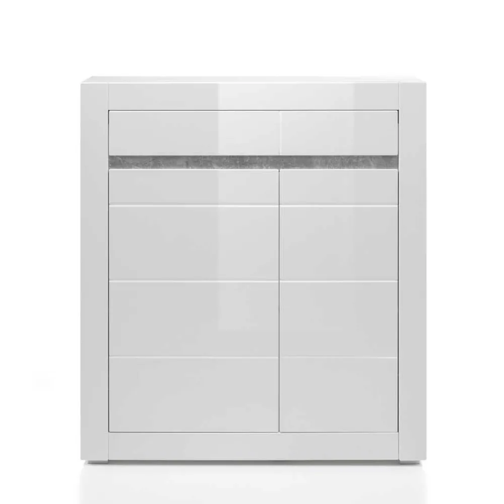 Hot Wohnwand Highboard Novinza Wohnzimmervitrinen|Highboards