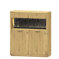 New Wohnwand Holz Ostoro Moderne Wohnwände|Massivholz Wohnwände