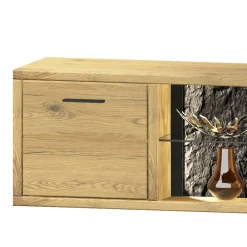 New Wohnwand Holz Ostoro Moderne Wohnwände|Massivholz Wohnwände