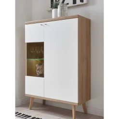 Discount Wohnwand Levanca Wohnwand 250 Cm|Massivholz Wohnwände
