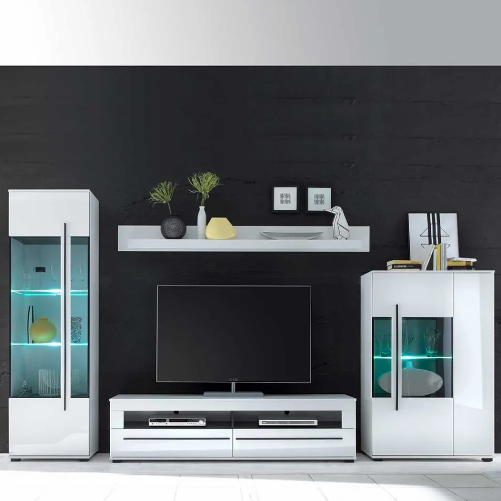 Discount Wohnwand Lorainas Wohnzimmerschrank|Wohnwand 350 Cm