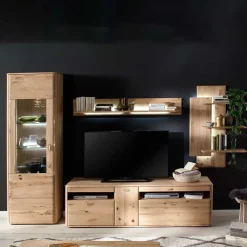 Wohnwand massiv Drascana*Pharao24 Sale