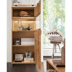 Outlet Wohnwand massiv Seldran Wohnwand 300 Cm|Moderne Wohnwände