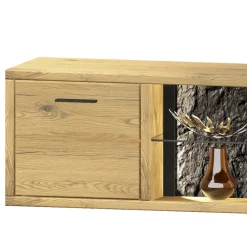 Outlet Wohnwand Massivholz Ostoro Moderne Wohnwände|Wohnwand 250 Cm