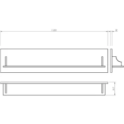Wohnwand Massivholz Renero Wohnzimmerschrank|Wohnwand 350 Cm