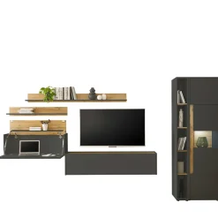 Wohnwand mit Arbeitsplatz Uzniana*Pharao24