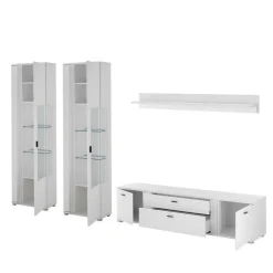 Wohnwand mit Beleuchtung Constantin*Pharao24 Hot