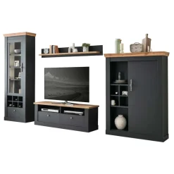 Outlet Wohnwand mit TV Platz Saridio Wohnwand 350 Cm