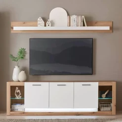 Wohnwand modern Asprecca*Pharao24 New